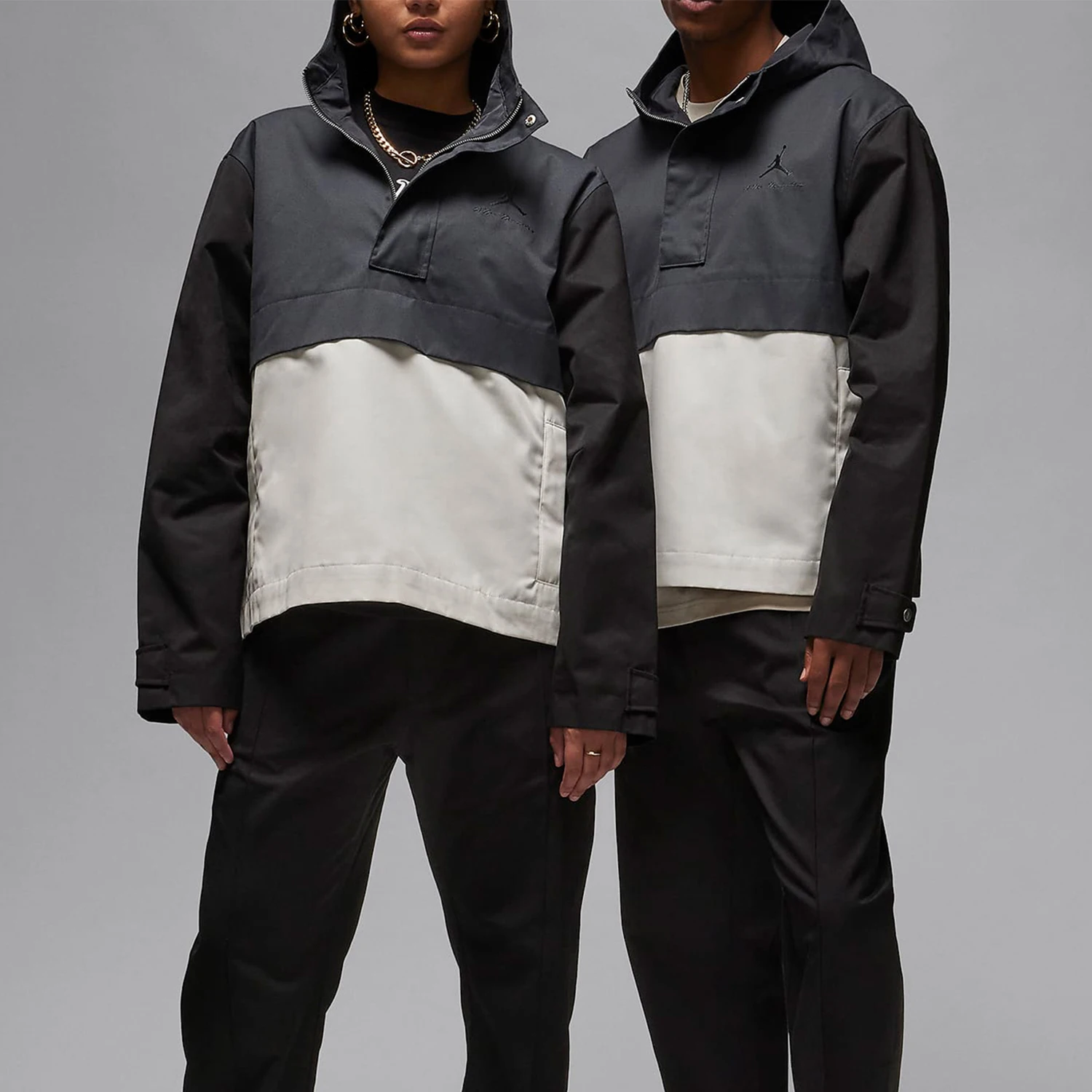 

Nike genuine Air Jordan Unisex Casual Half-zip Jacket FN0614-070