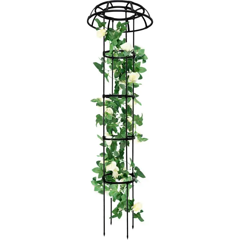 

Garden Trellis For Climbing Plants Mushroom Top Trellis For Climbing Plants Vegetable Support Frame For Vine Bean Cucumber