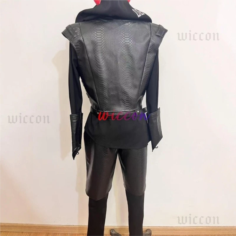 Amore e spazio profondo Sylus subordinato Xue Ming Xue Ying Costume cosplay Uniforme Maschera Corno Festa di carnevale di Halloween per uomo