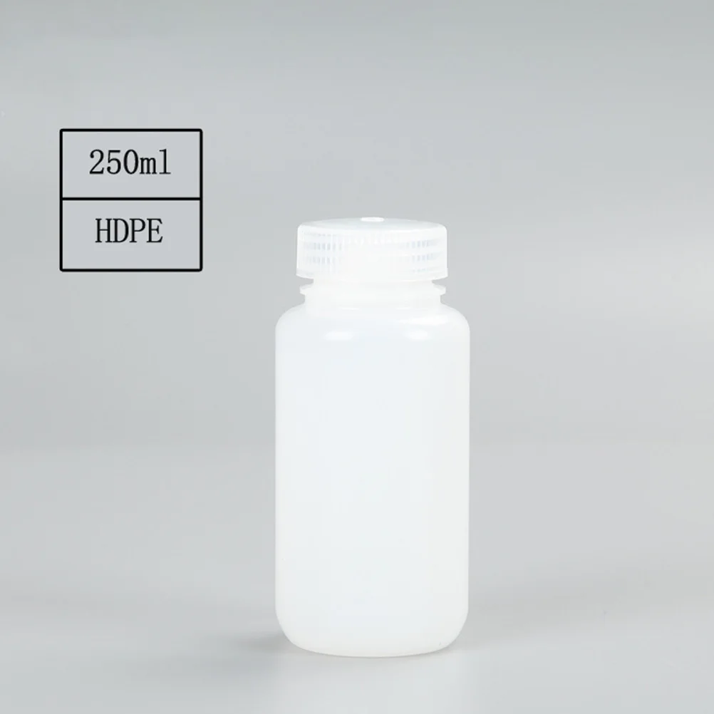 

2 pcs 250Ml Hdpe Plastic Empty Bottle For Disinfection Water Shampoo Lotion Dispenser Leakproof Refillable Bathroom