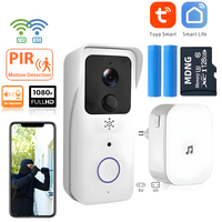 2.4GHZ 5GHZ Dual WiFi Doorbell Camera 1080P Wireless Video Door Bell Home Security Protection Digital Visual Intercom Doorbell