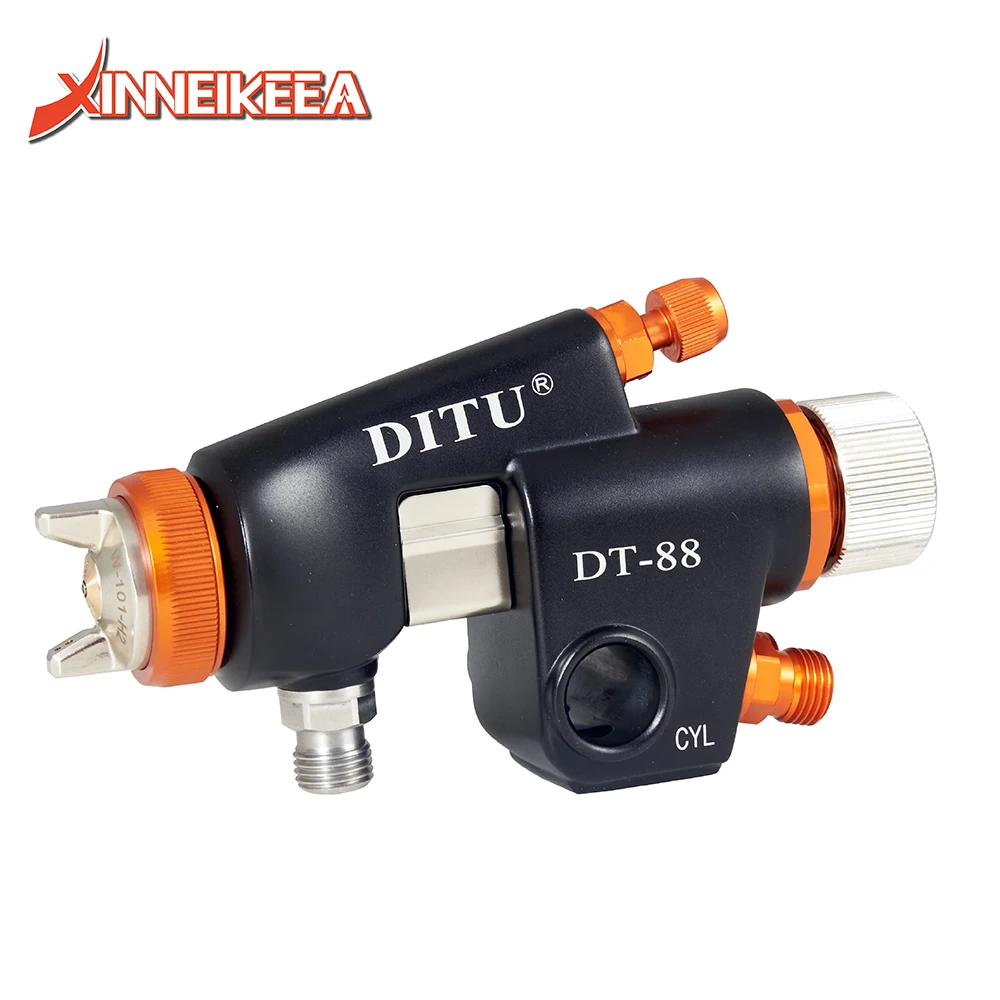 DT88 Automatic Spray Tools Assembly Line Special Spray Gun For Reciprocating Machine  Nozzle 0.8 1.0 1.3 1.5mm Forged Gun Body