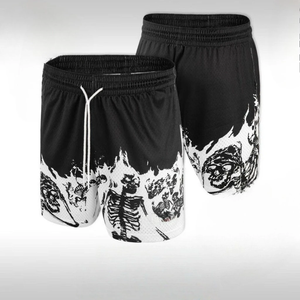 

2025 Hot-selling New Fashion Trend Comfortable Basketball Shorts Outdoor Training Casual Breathable Quick Drying Shorts