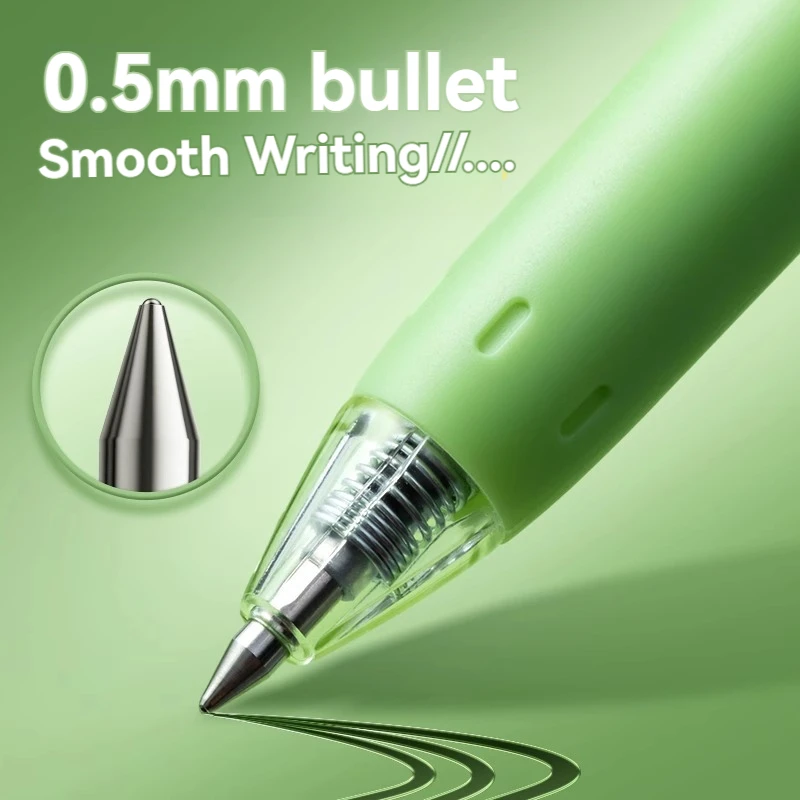 

Гелевая ручка с черной Пулей 0,5 мм, 3 шт.