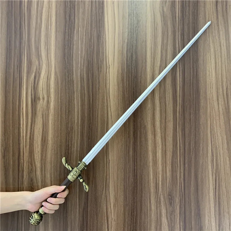 79cm Movie Cosplay Sword Sewing Needle Sword Prop 1:1 Sword Weapon Role Play Gift Safety PU Winter Frost Sword