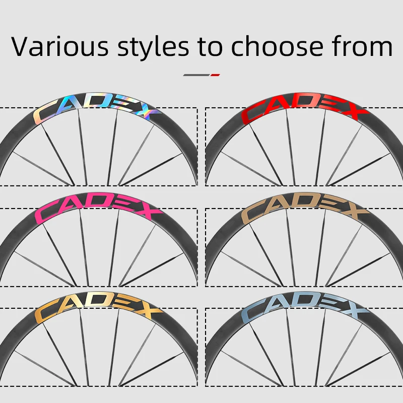 For GIANT CADEX MAX 40 Stickers and Protective Film Waterproof Scratch Resistant Bike Wheel Accessories
