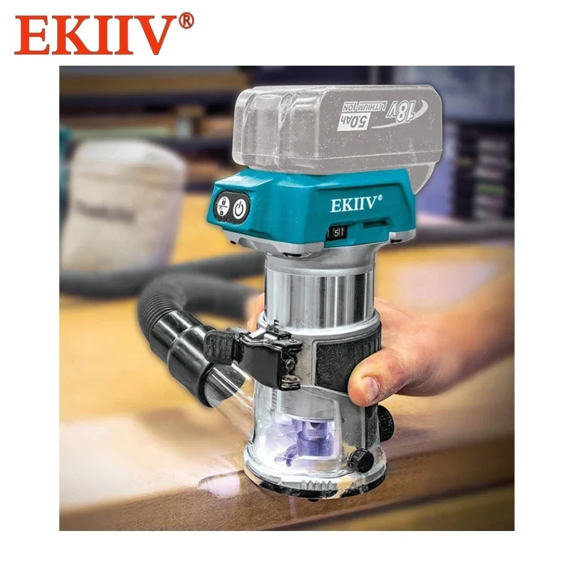 EKIIV 6.5 "1/4 850W trymer Router elektryczny do drewna maszyna do przycinania trymer do krawędzi maszynka do przycinania krawędzi