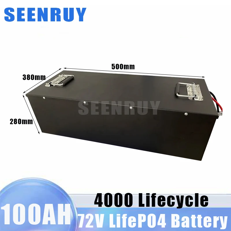 72v 100ah lithium battery pack lifepo4 electric scooter battery lithium