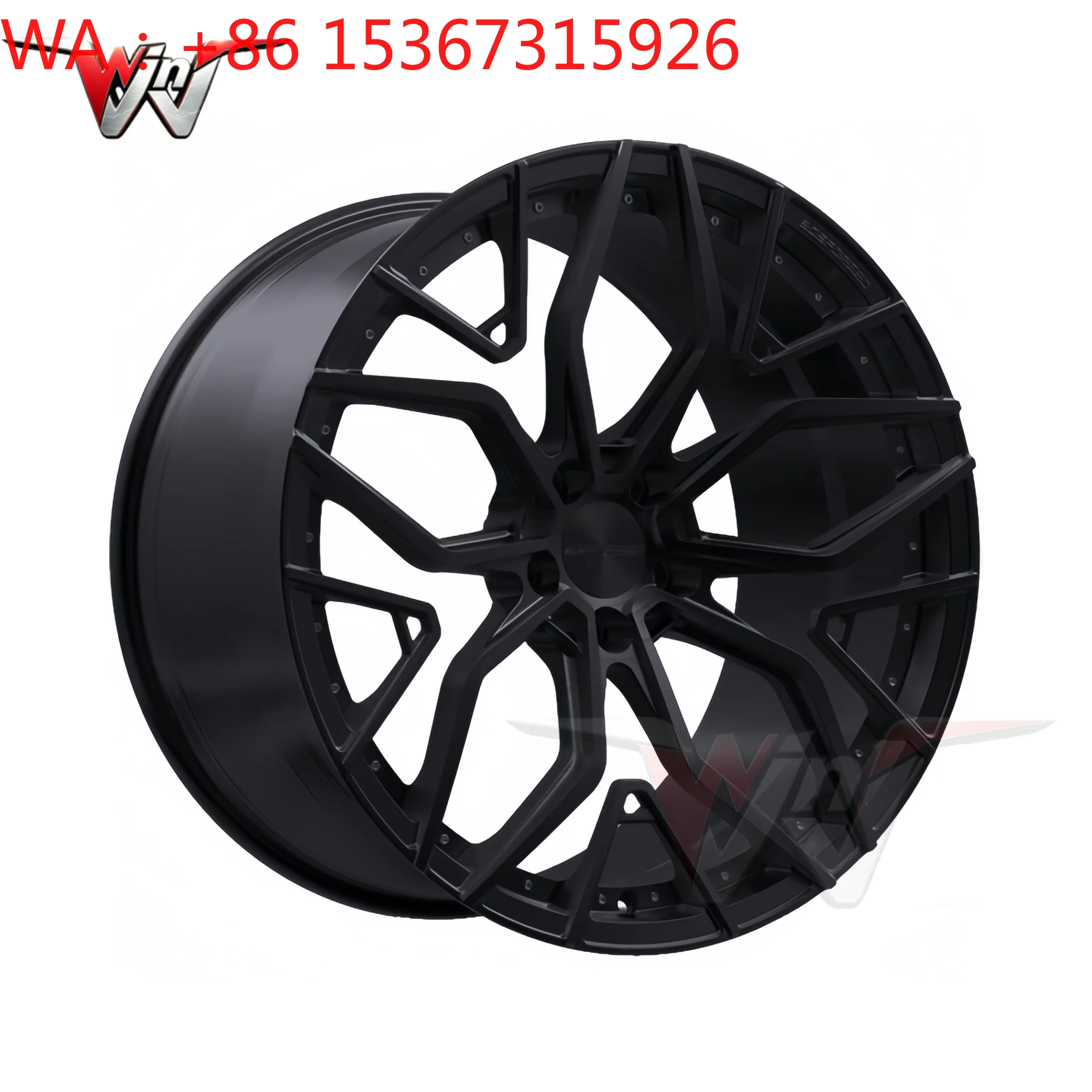 Custom Forged Aluminum Alloy Auto Wheel Rim PCD5X120 High Precision Vehicle Accessories