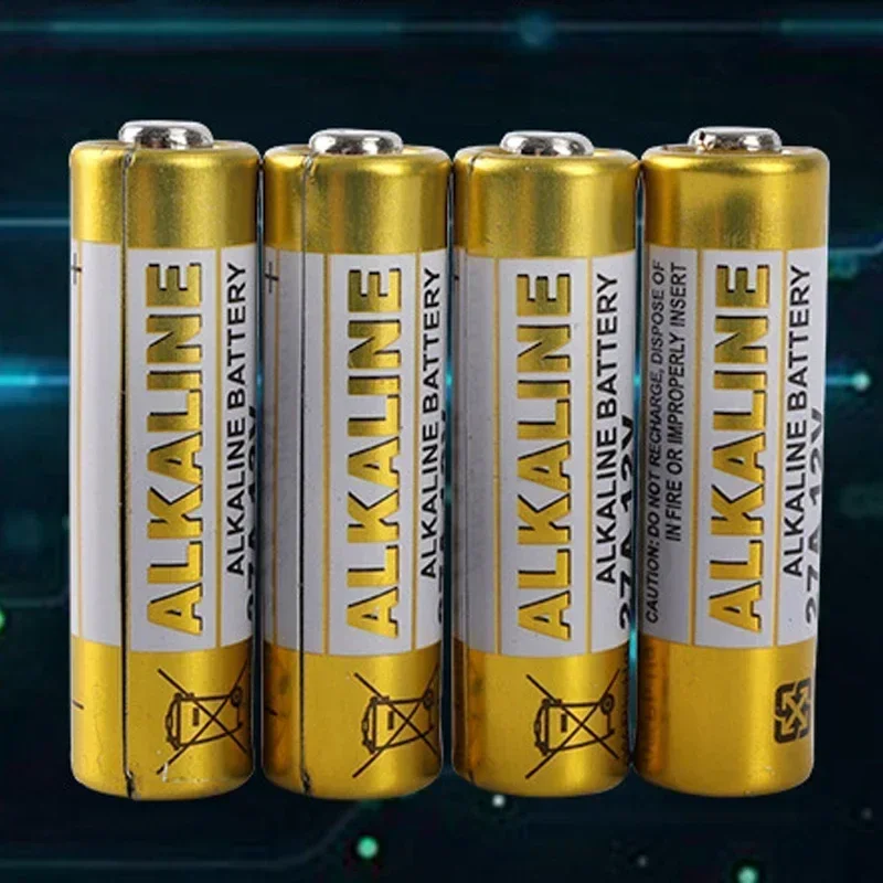 5PCS Alkaline Battery 12V A27 27A G27A MN27 MS27 GP27A L828 V27GA ALK27A A27BP K27A VR27 R27A For Alarm Remote Control Dry Cell