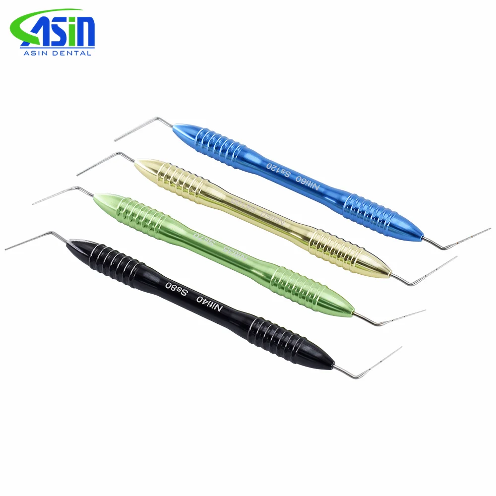 Dental Endodontic Hand Plugger Tip Teeth Root Canal Filling Vertical Pressurizer Presser Dentist Endo Tools Instrument