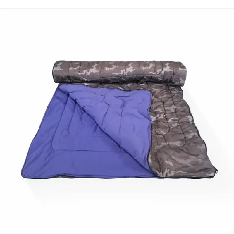 800x2000 Outdoor Travel Blanket Sleeping Bag Super Warm Portable Anti-Bacteria Waterproof Quilted Mongolian Camel Wool