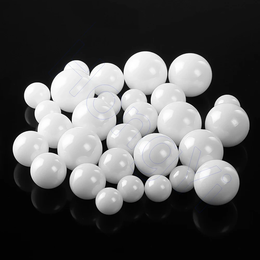 Ø4.5mm - 25.4mm ZrO2 Ceramic Bearing Balls Zirconium Oxide Smooth Round Beads G10 Precision 4.5 4.763 5 5.159 5.5mm to 25.4mm