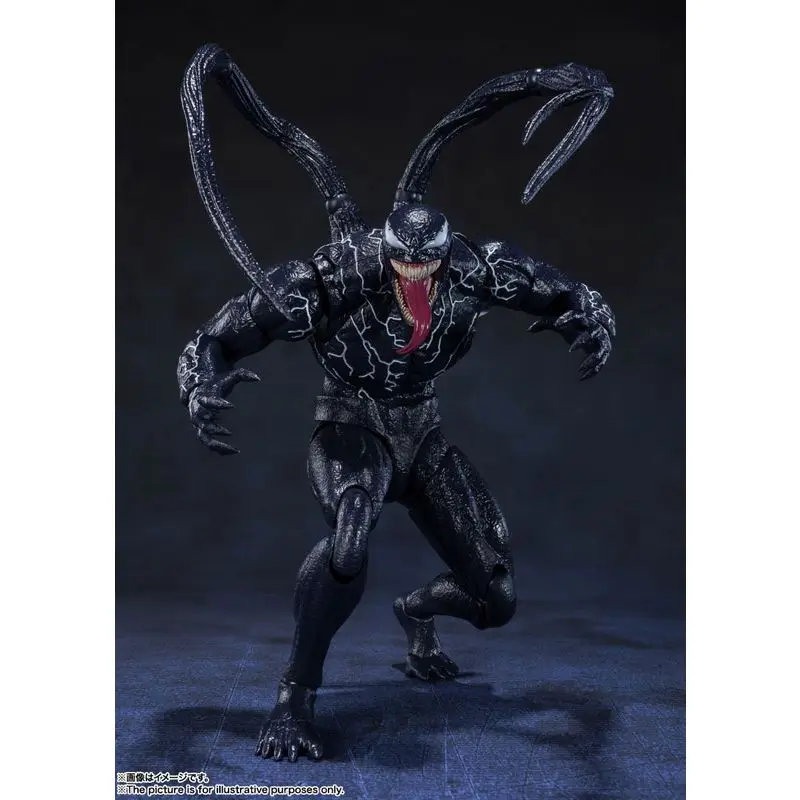 

Оригинальные фигурки героев S.H.Figuarts Venom Let There Be Carnage SHF, в наличии, модель аниме, игрушки