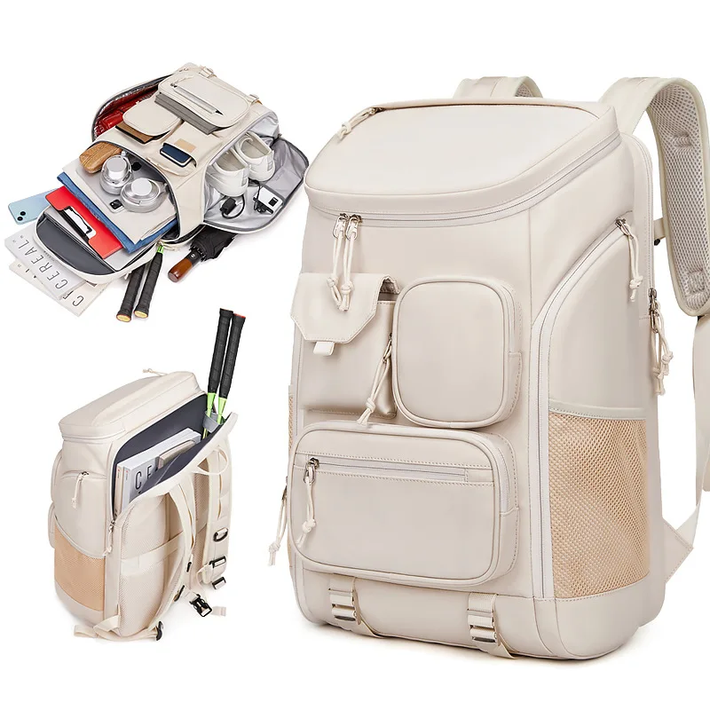 

Casual Travel Backpack Women Men Large Capacity Business Backpack USB Port Waterproof Hiking Bag Outdoor Mountaineering Rucksack