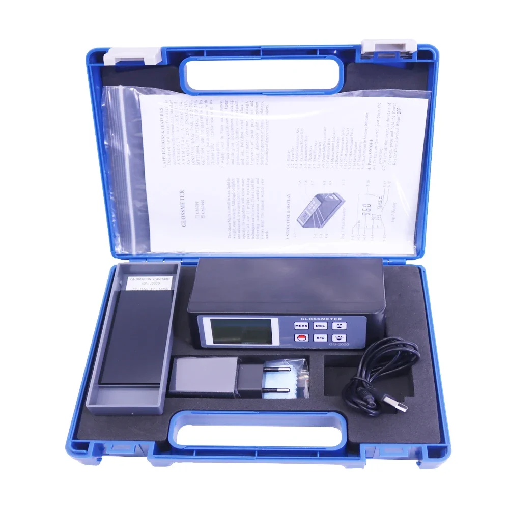 

GM-2000 Digital Glossmeter 20/60/85 Gloss Meter 0.1~2000 GU Gloss Tester