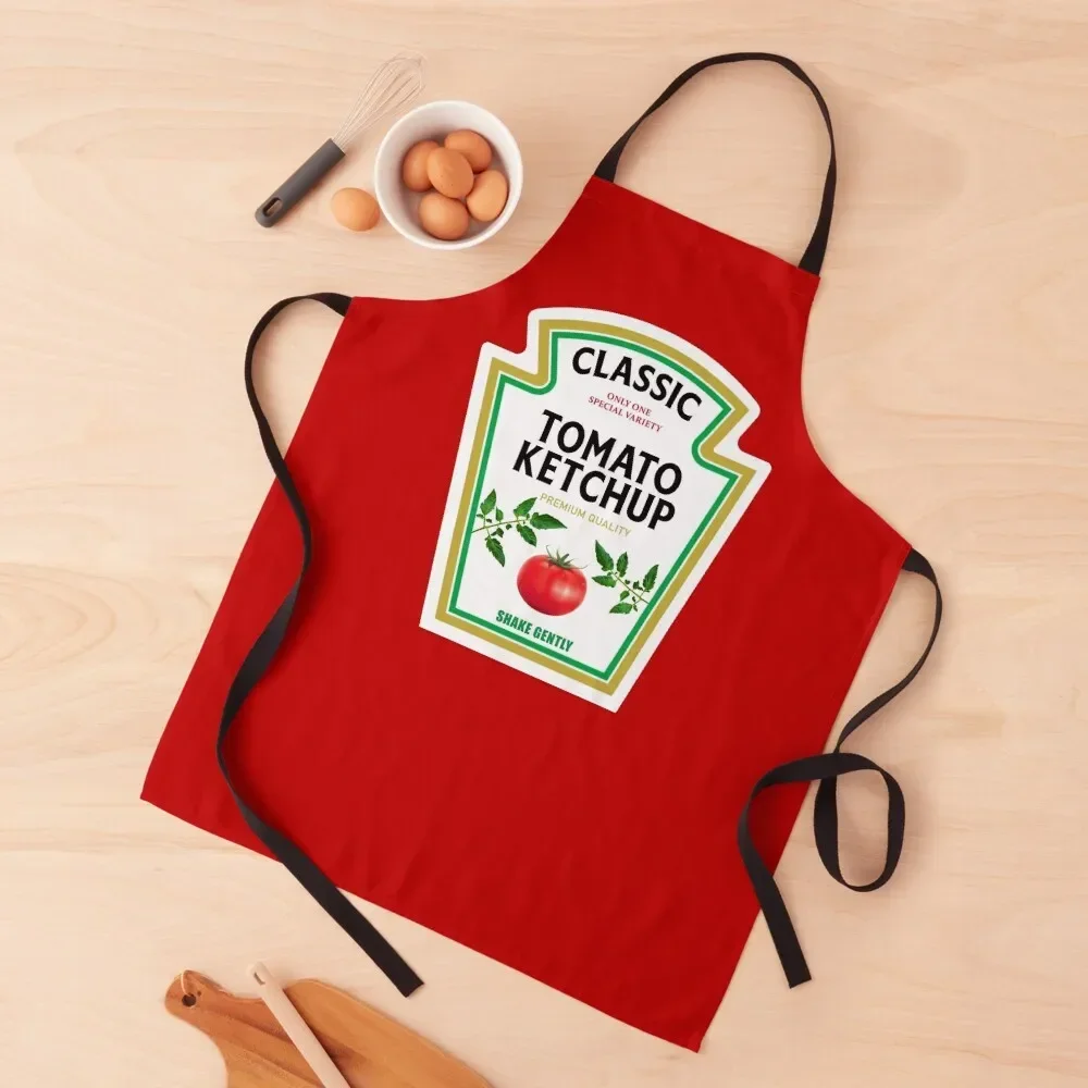 

Ketchup Halloween 2023 Costume Family Group Matching Couple Mustard Mayo Apron chef for man christmas Apron