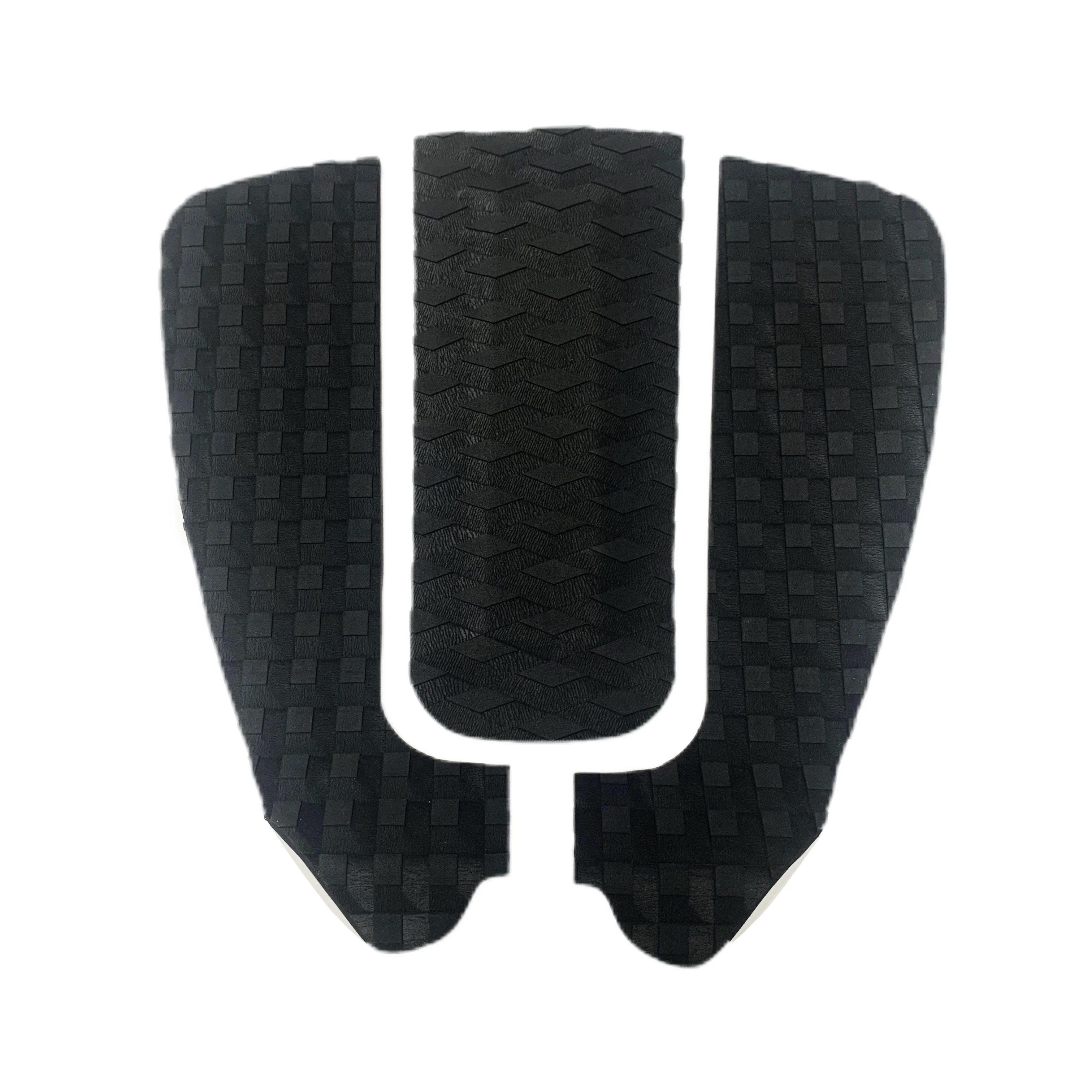 Skimboard Traction Tail Pad 3 Piece Stomp Pad SUP Foot Pads Surf Kiteboard EVA Deck Grip