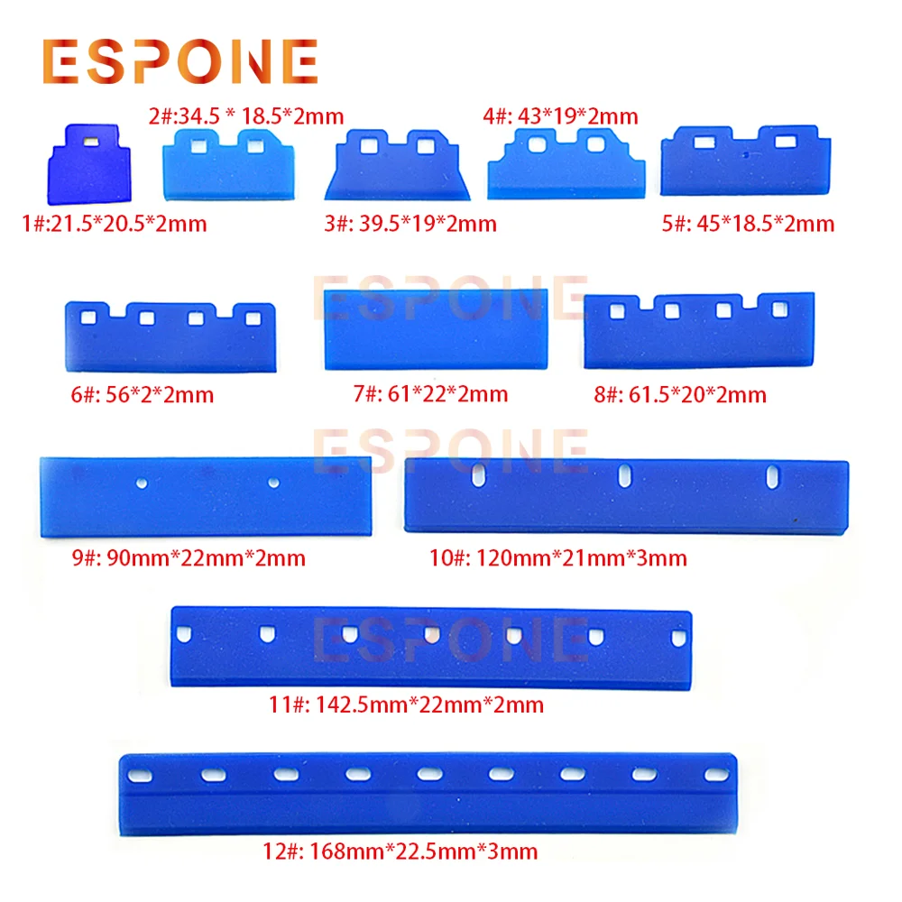 ESPONE 5pcs/lot printer wiper for Epson XP600 TX800 DX5 DX7 4720 head wiper rubber blade Roland Mutoh Mimaki cleaning wiper