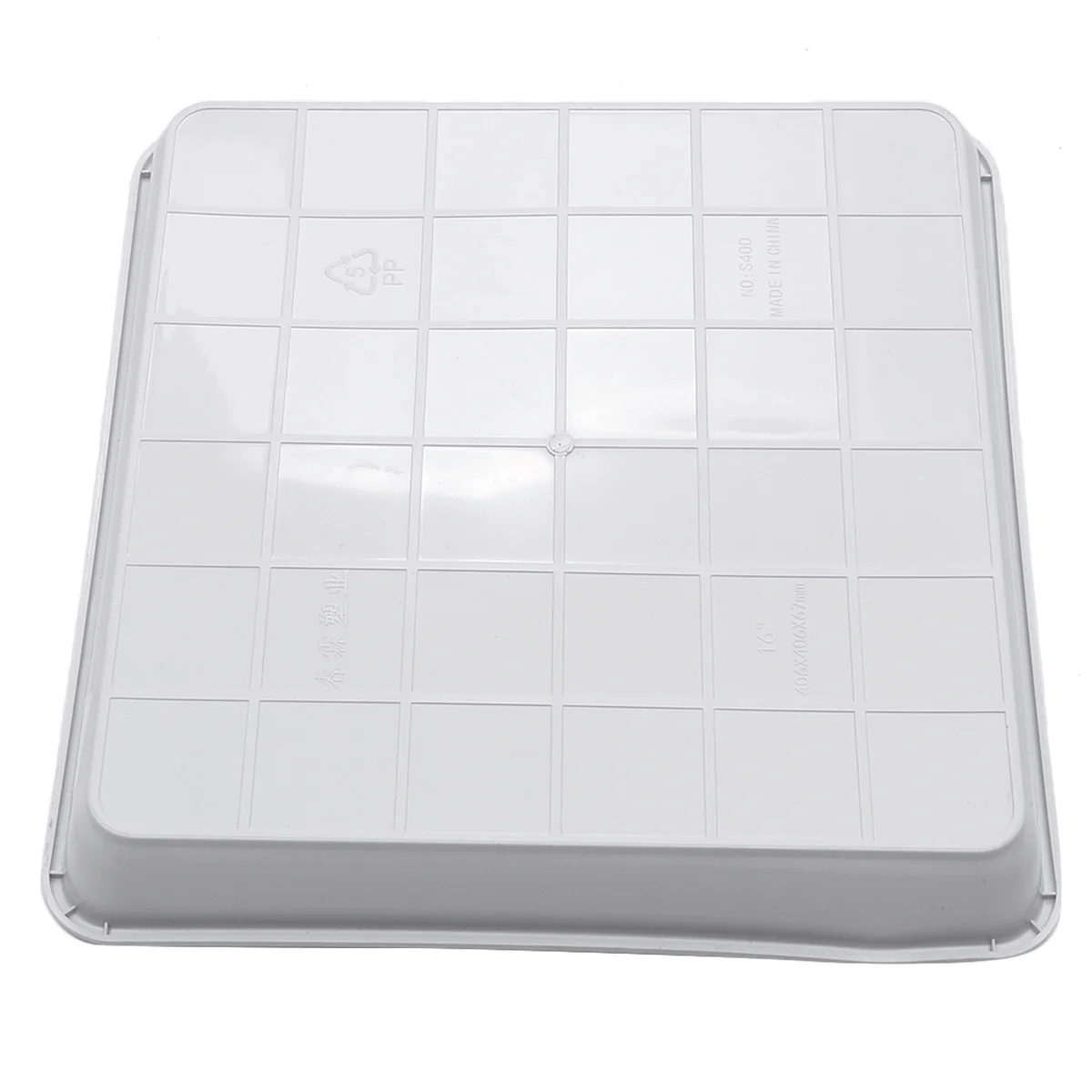 

Resin Plastic Tray Thickened Non-Slip Serving Plate For Kitchen Tabletop Fruit Snack Coffee Cup Holder Household