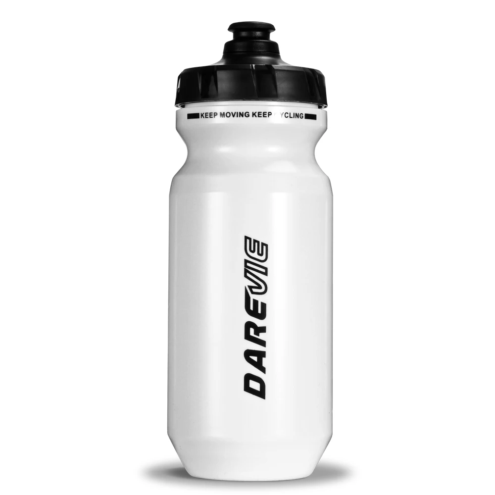 DAREVIE-botella de agua para ciclismo, 600ml, sin BPA, PP5, Material PP de grado alimenticio, bebida rápida con una mano, antideslizante