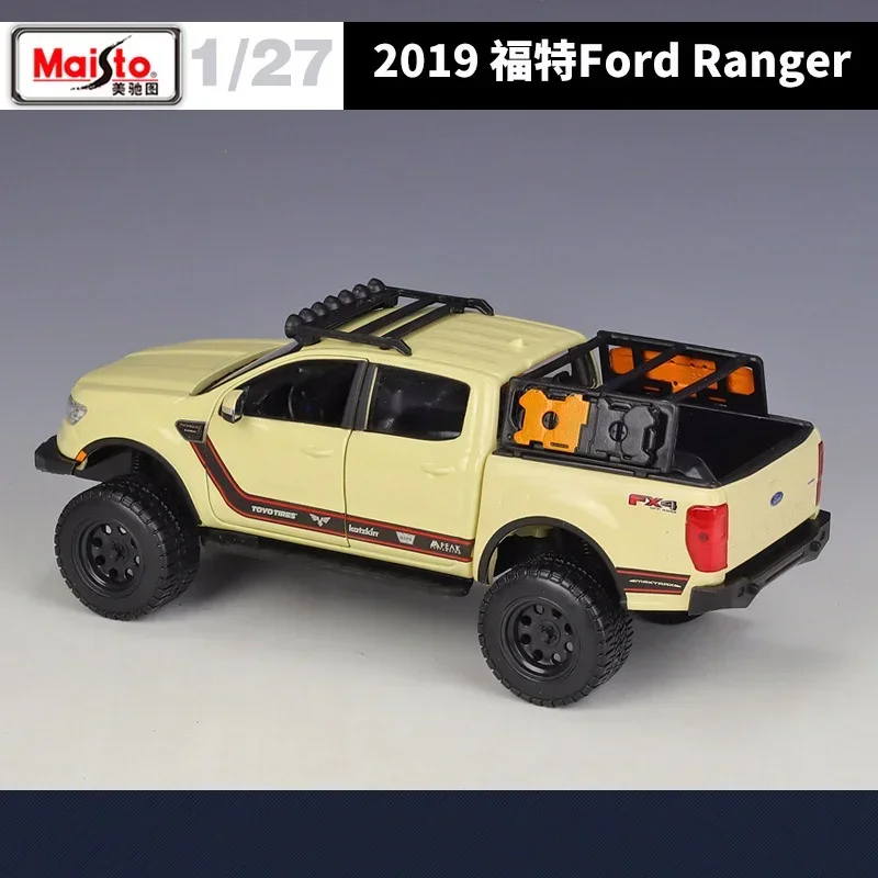 1:27 2019 フォードレンジピックアップ合金車モデルダイキャストメタルオフロード車車モデルシミュレーションコレクションおもちゃギフト