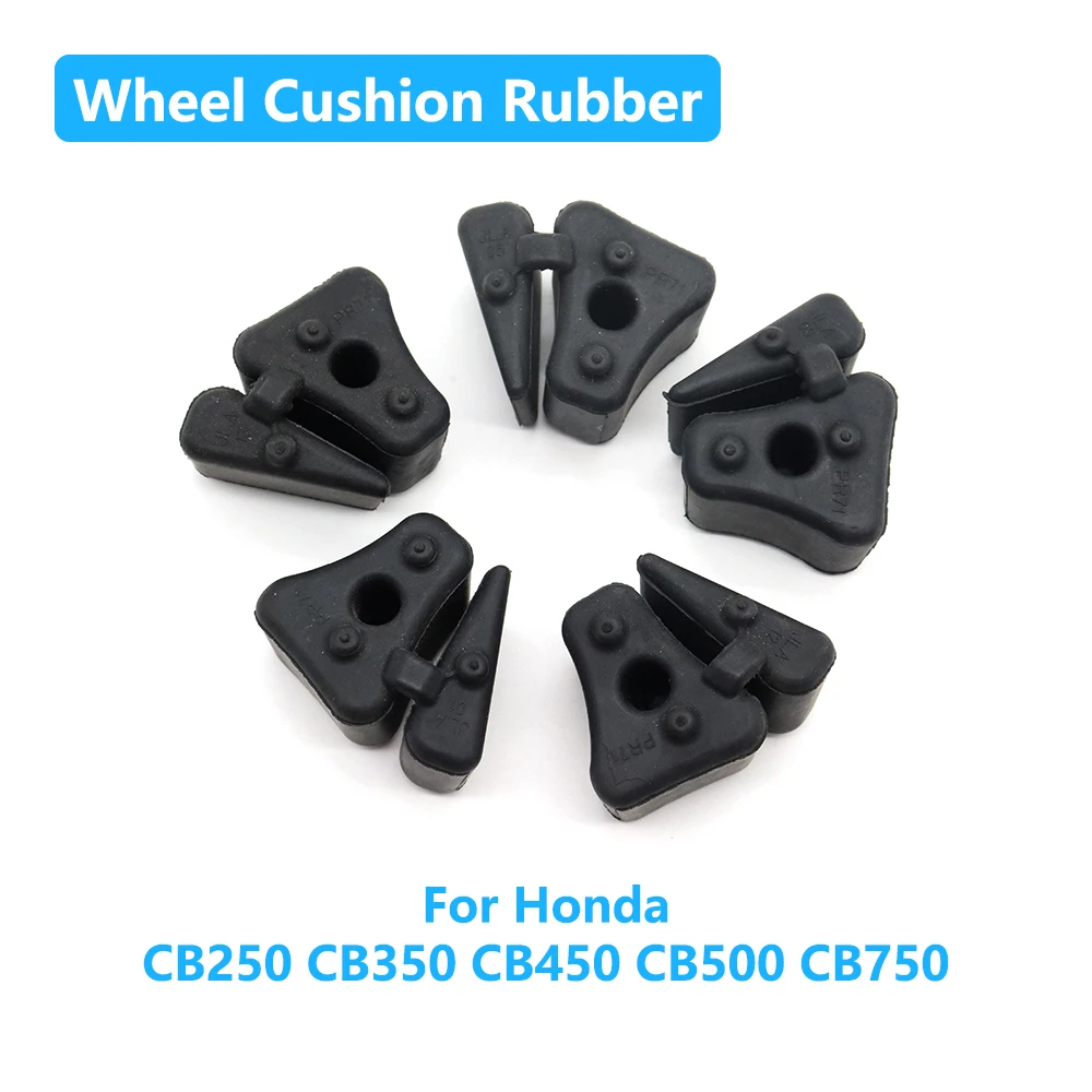 For Honda CB250 CB350 CB450 CB500 CB750 CB 250 350 450 500 750 Motorcycle Sprocket Hub Damper Rear Wheel Drive Rubber Buffer Set