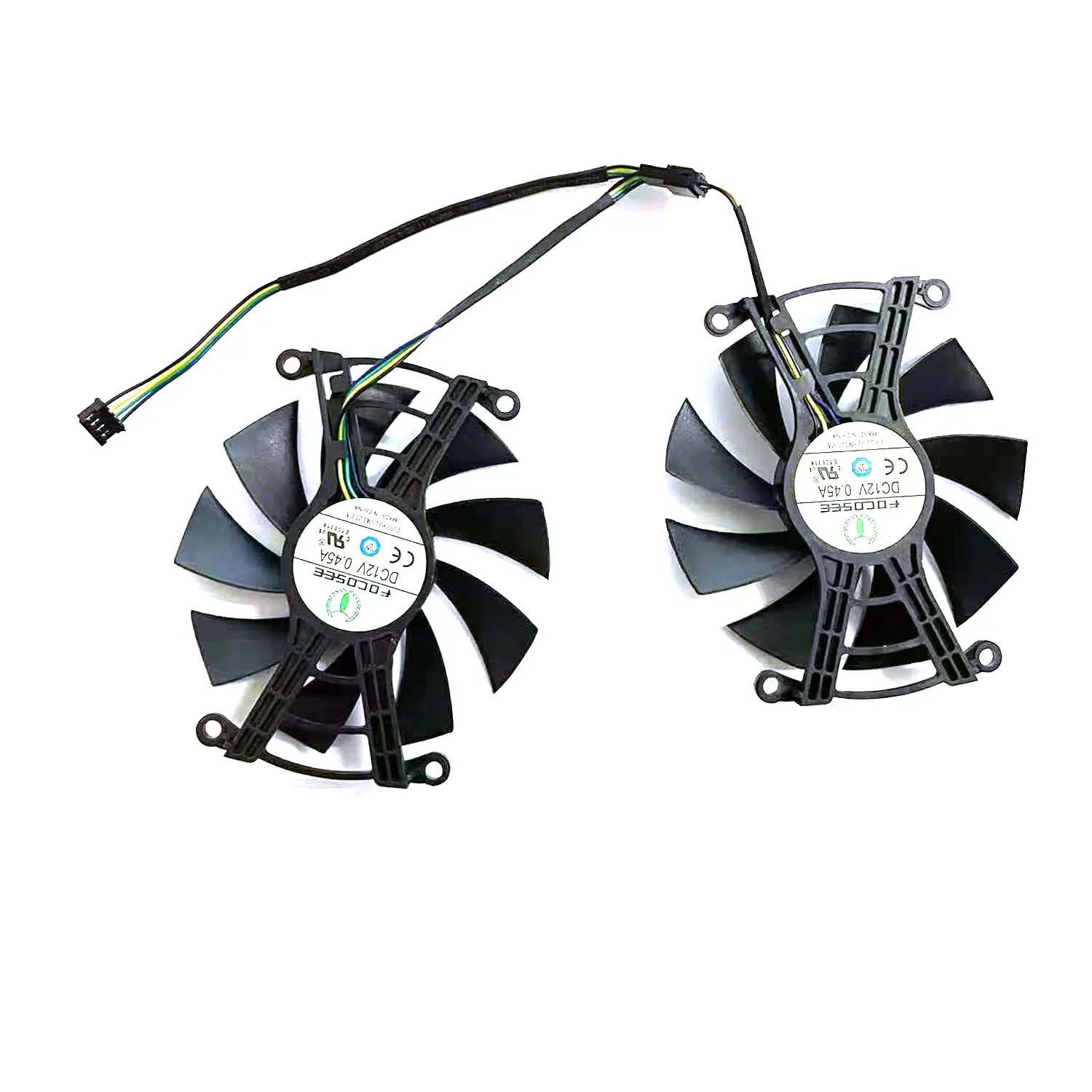 Kankeirr New 85MM 4PIN FB09015M12LPA 50HX GPU Fan for Galaxy CMP 50HX Batch CMP 50HX PCI-10GB GDDR6 320BIT Graphics Card