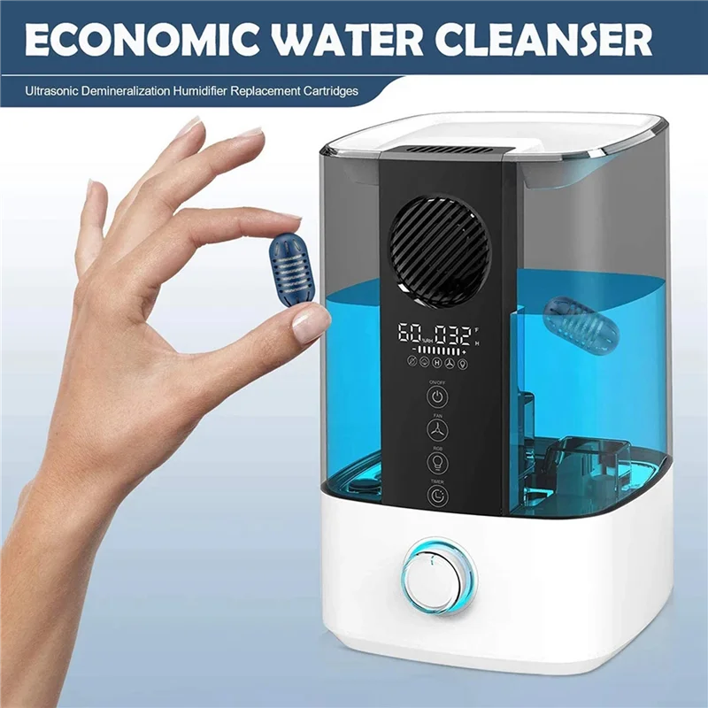 ABBK-2X Cartuccia di demineralizzazione umidificatore per Homedics UHE - CM65 WM70 HDC4 CM45B CM25 OW14 WM85 Vicks LEVOIT Honeywell