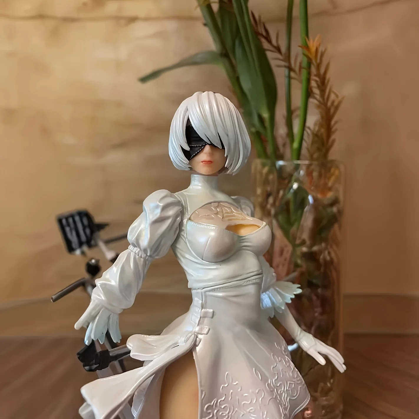 Anime Nier Automata 2b figurine PA 2B No.2 Type B Yorha Figuras Manga Shfiguarts périphérique mobile Collection modèle cadeau