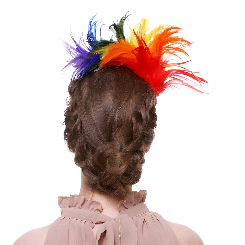 Explosive Feather Hair Bands Party Party Prom Stage Performance Holiday Carnival Accessories