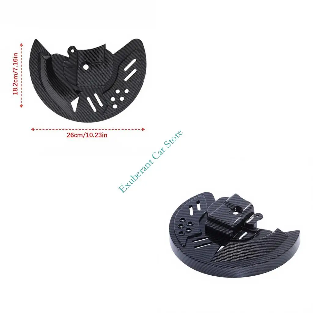 

H3CE Simple ABS Brake Disc Cover Motorbike Addition for Security and Look