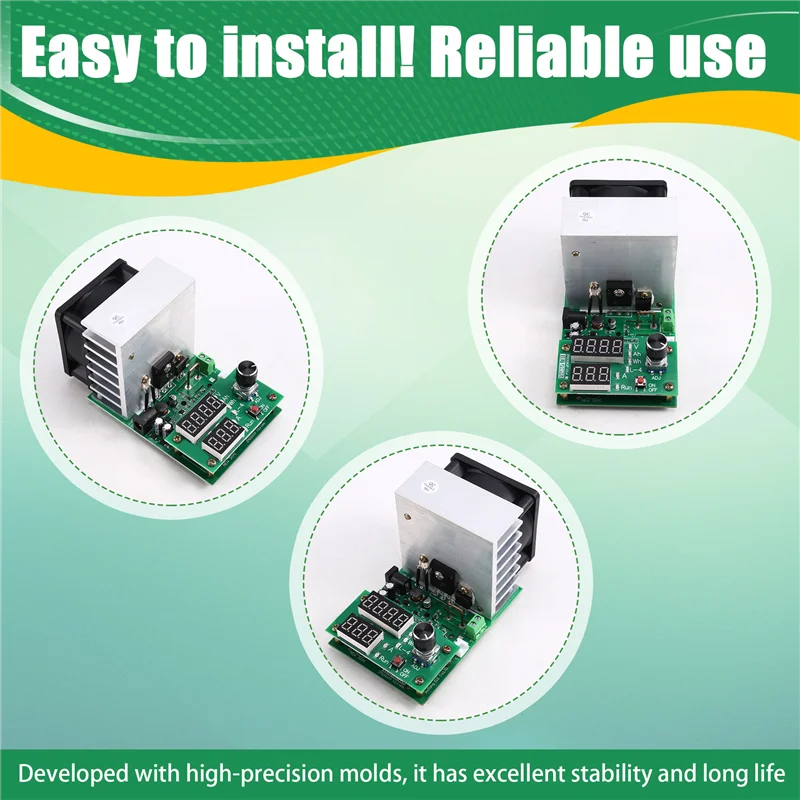 ABAE-Módulo de monitoreo de descarga de probador de corriente de capacidad de batería para probar capacidad de batería, rango de voltaje y corriente