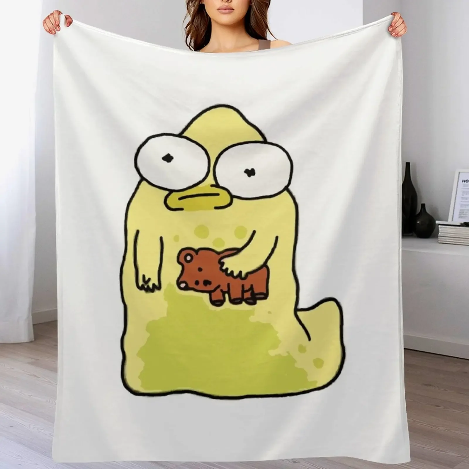 The Pupa Throw Blanket Cozy Home Blanket Gift for Christmas Holiday