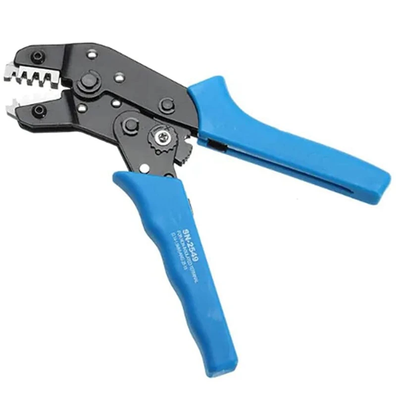 

SN-2549 Self-Adjusting Terminal Cable Crimping Tool Is Suitable For Dupont PH2.0 XH2.54 KF2510 JST Molex D-SUB Terminal