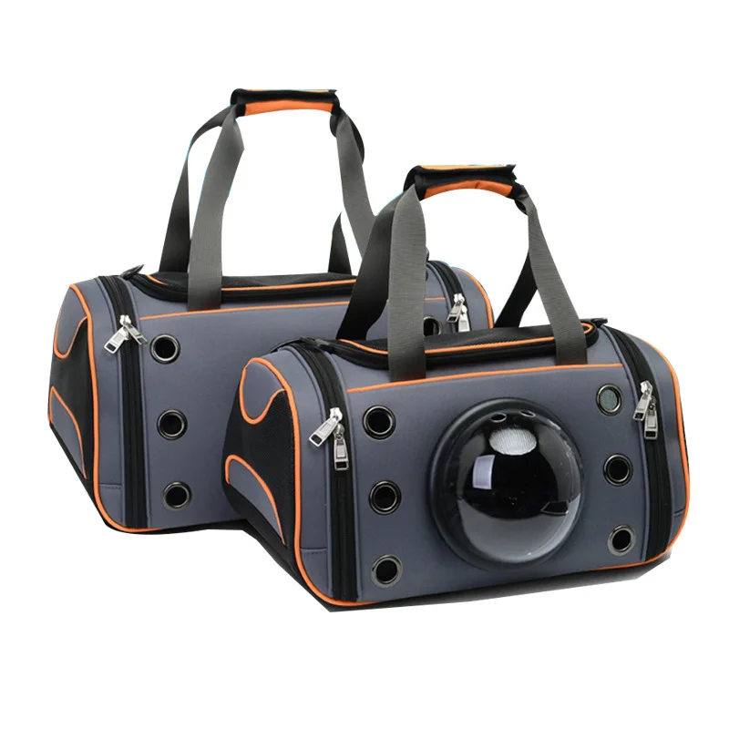 

Pet outing bag, portable breathable cat backpack, large-capacity foldable space capsule portable cat bag