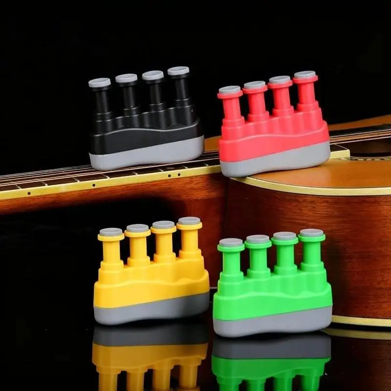 Guitar Hand Grip Finger Exerciser Strengthener Power Trainers Medium Tension Home Fitness Equipment Piano Entry Finger Exerciser