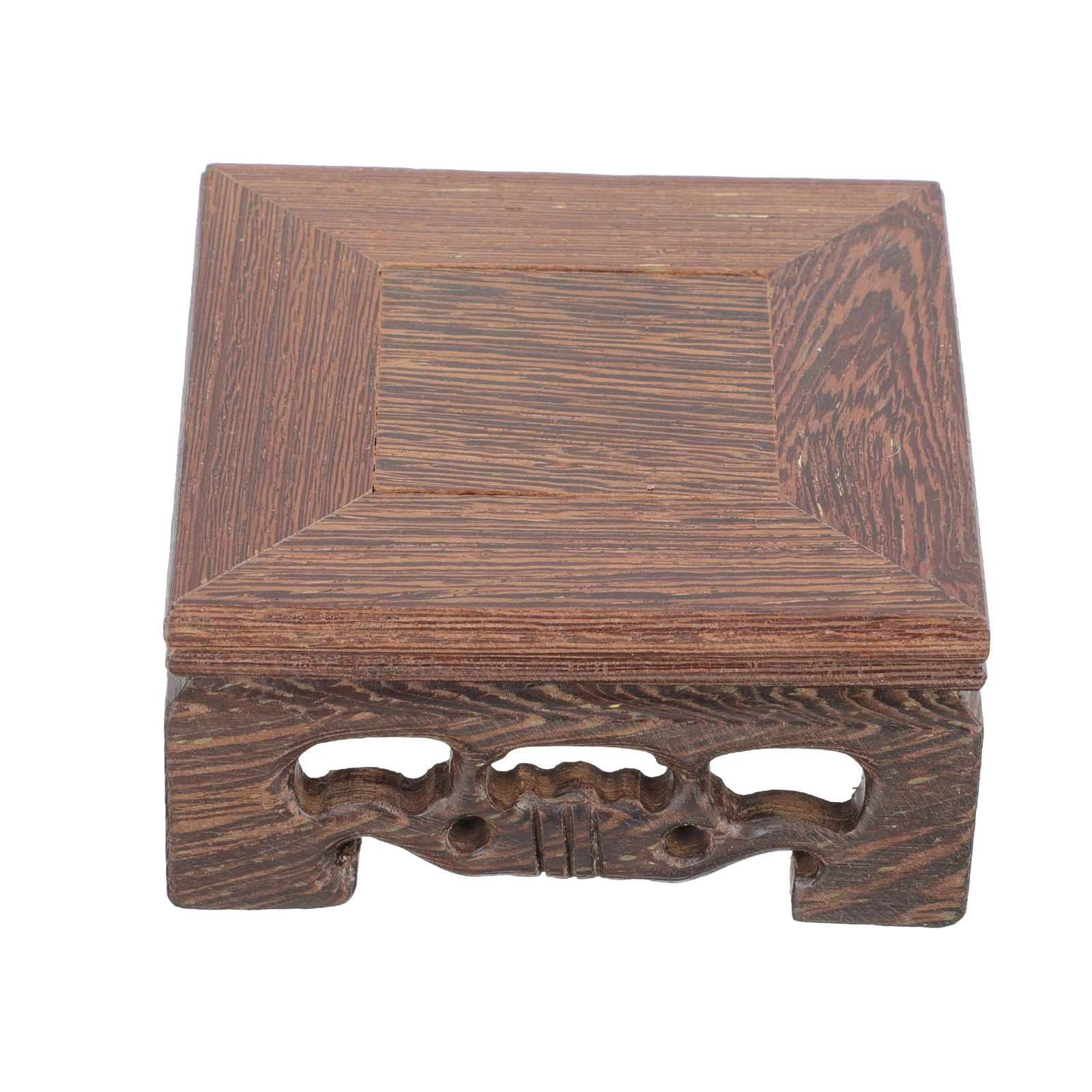 

1Pcs Decorative Display Base Wooden Stand for Jade Craft Storage Home Display Tray Teapot Holder Artware