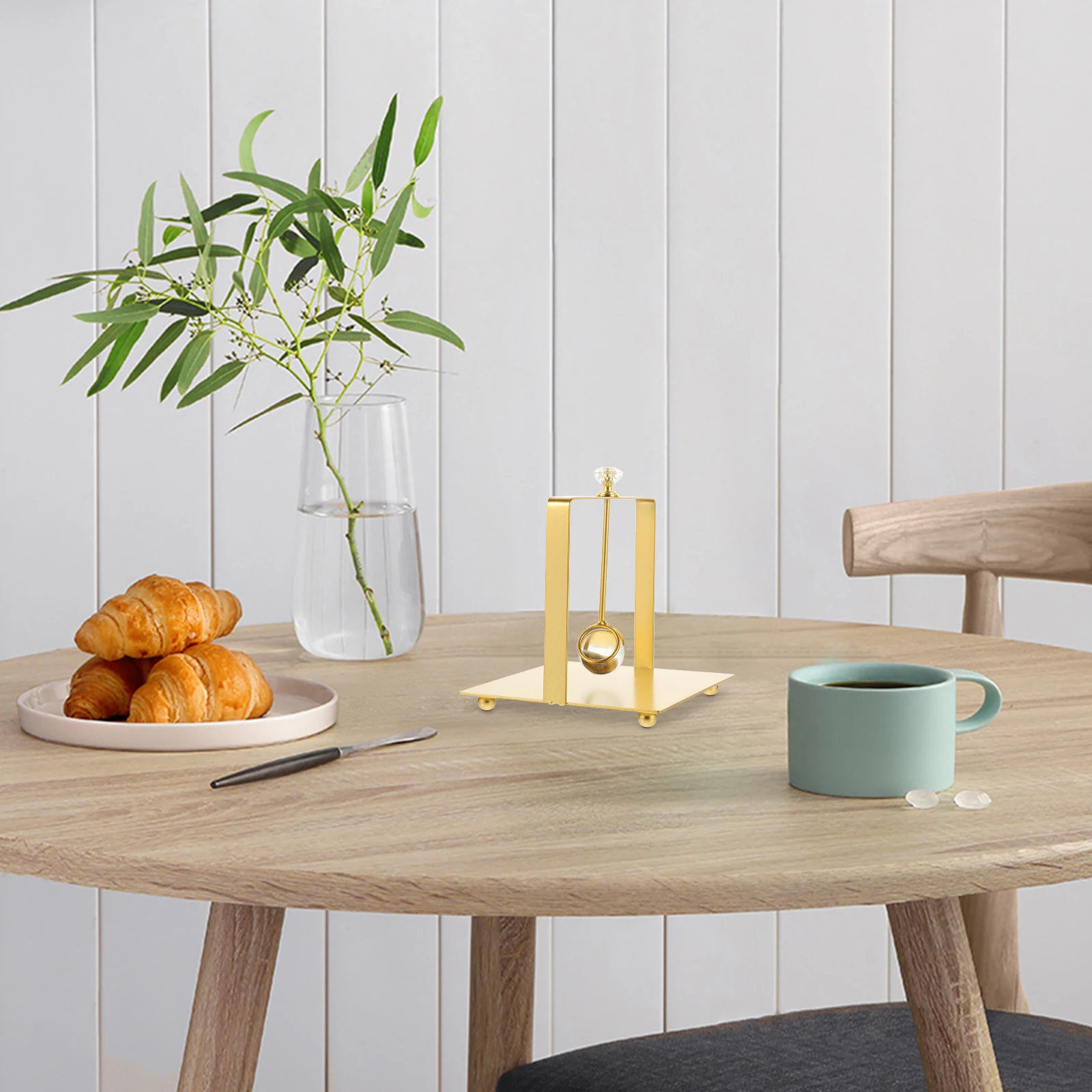 

Metal Napkin Holder Stand Vertical Tissue Storage Rack Desktop Serviette Holder For Home Restaurant Use Household Tissue Box