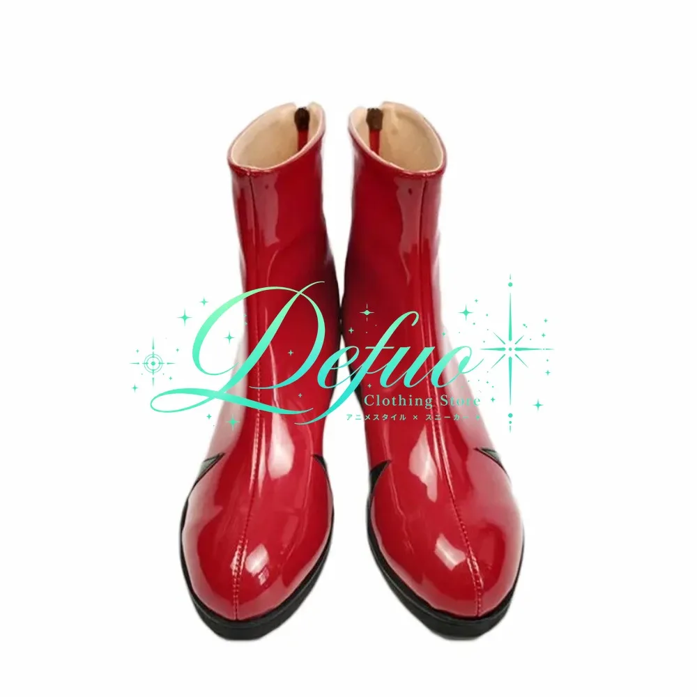 Game Anime Cosplay Shoes and Boots Halloween Party Women's High Heels Clothing Customization