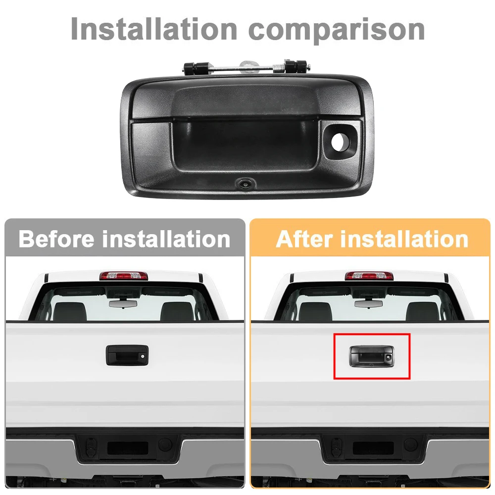 Carsanbo Pickup Truck Automobile Rear View Camera For Chevrolet Silverado 1500 2500 3500 For GMC SIERRA 1500 2500 3500 2014 2015