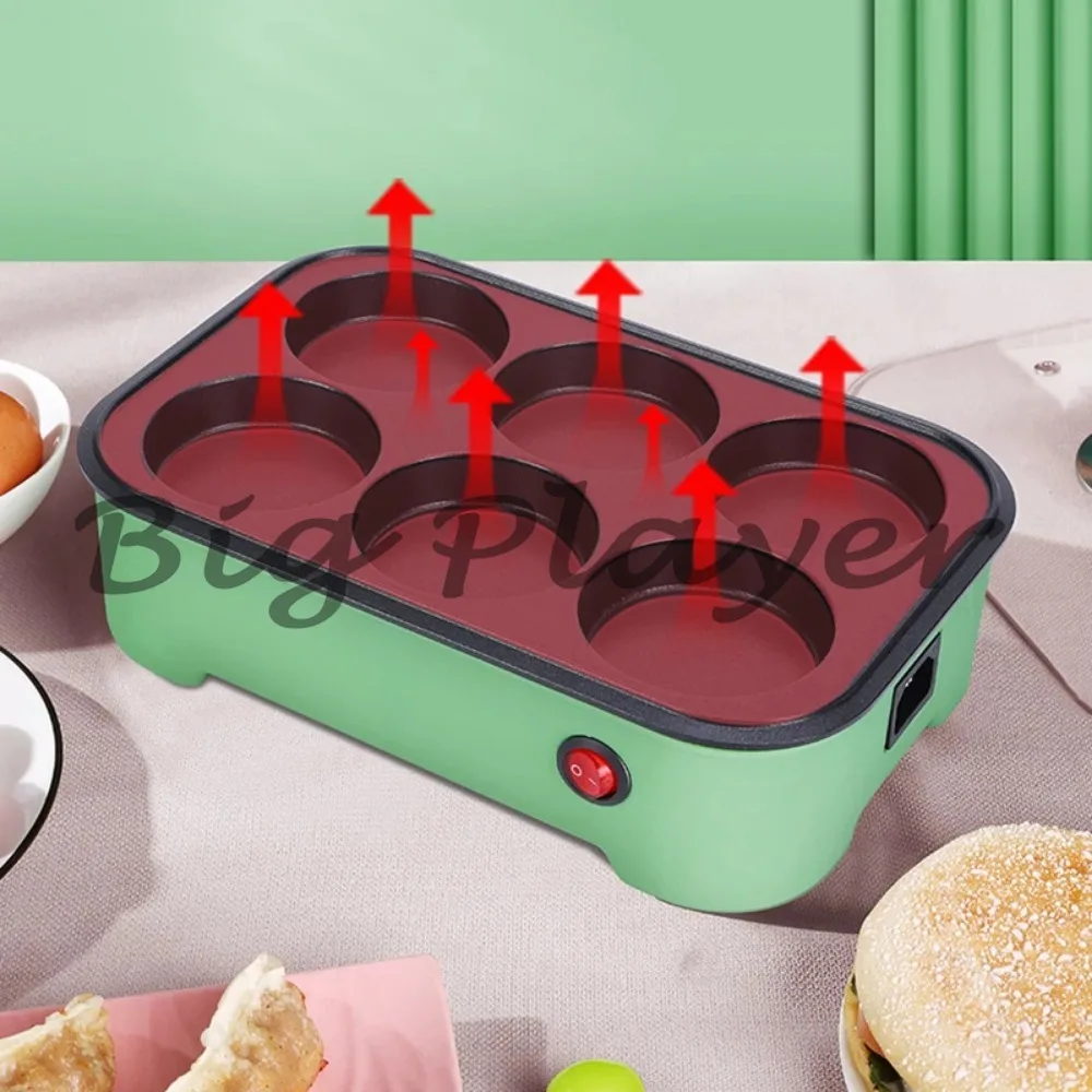 

Premium Mini Electric Skillet - 220V Non stick Multifunctional Crepe Pancake Egg Baking Machine