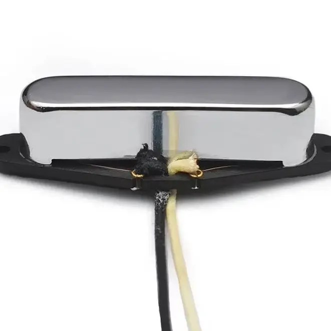 

Top Selling Alnico 5 TL Sealed Single Core Neck Pickup Alnico 5 Magnet Fiber Plate Bobbin Rod Chrome Black Gold
