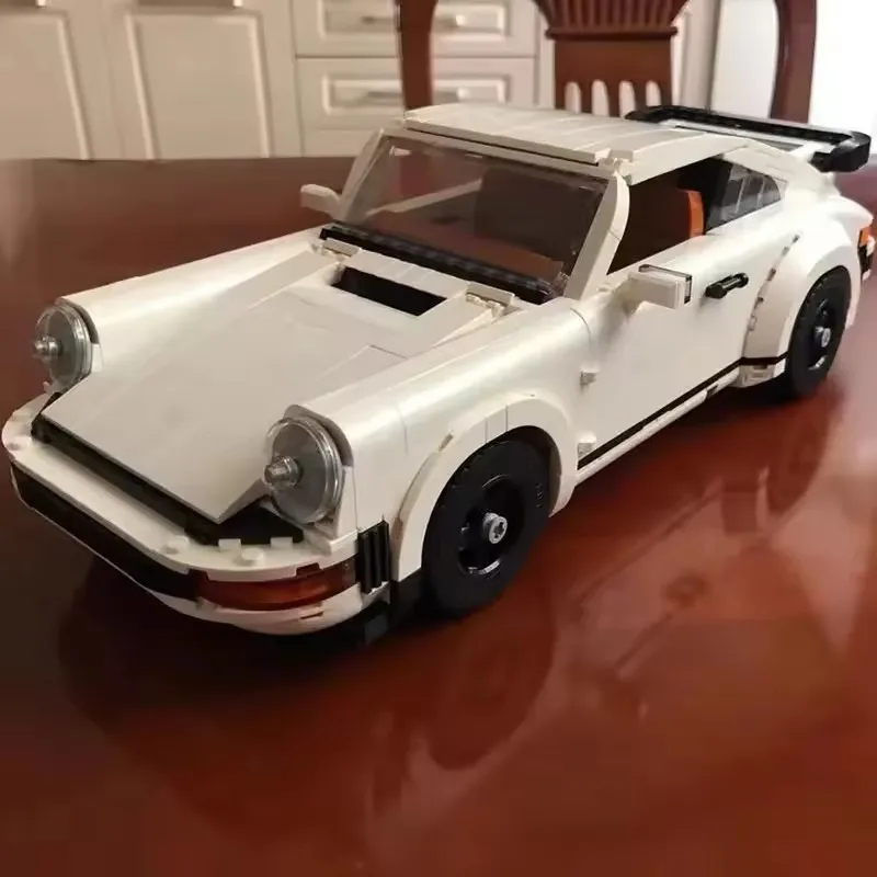 Hot Toys Technical Retro Car Model Legoing 10295 Building Blocks Set Race Classic Kit for Adults and Teens Toys Gift 1458PCS