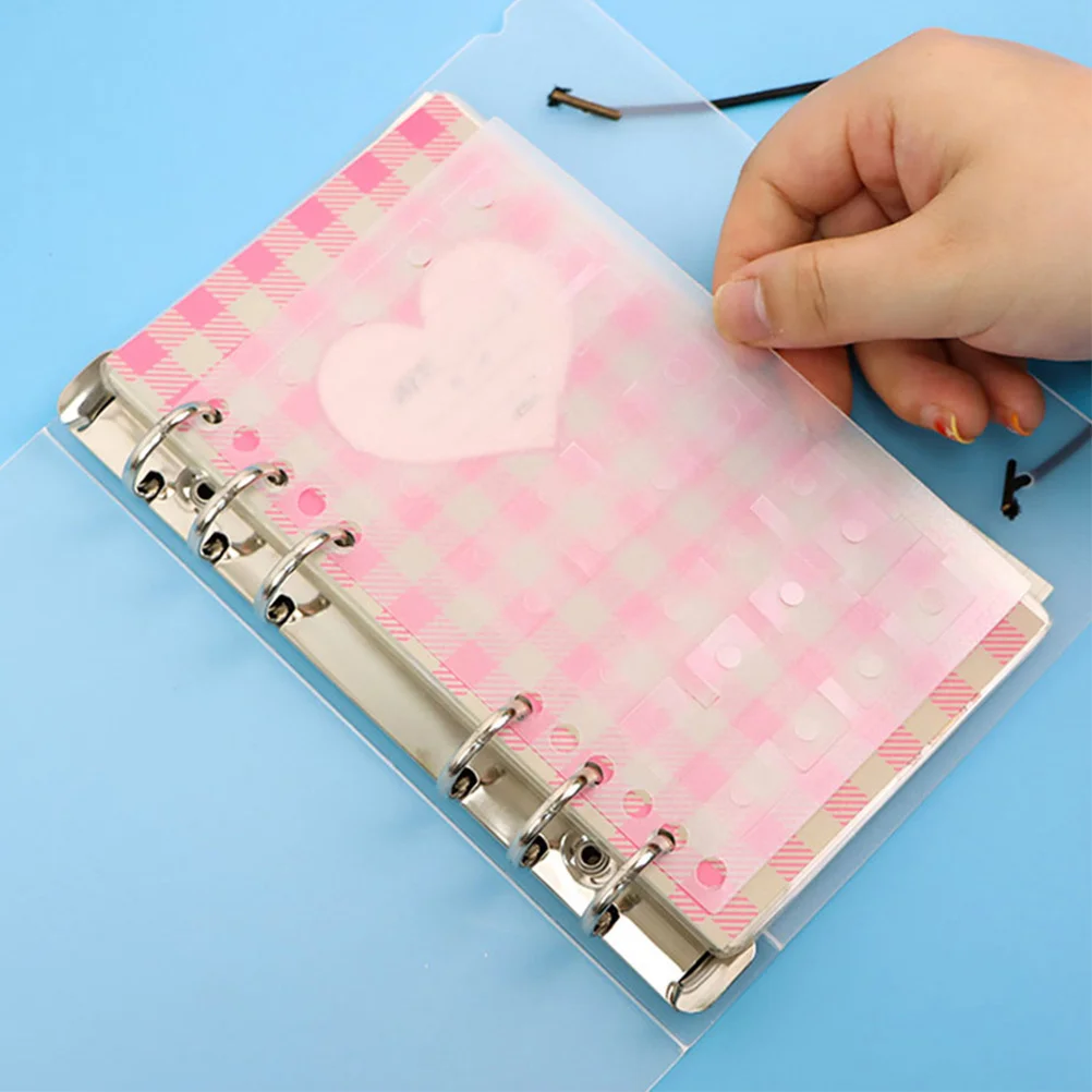 10 Sheets Sticky Page Markers for Notebooks Multi-Function Self Adhesive PVC Index Tabs for Annotating Books File Folders