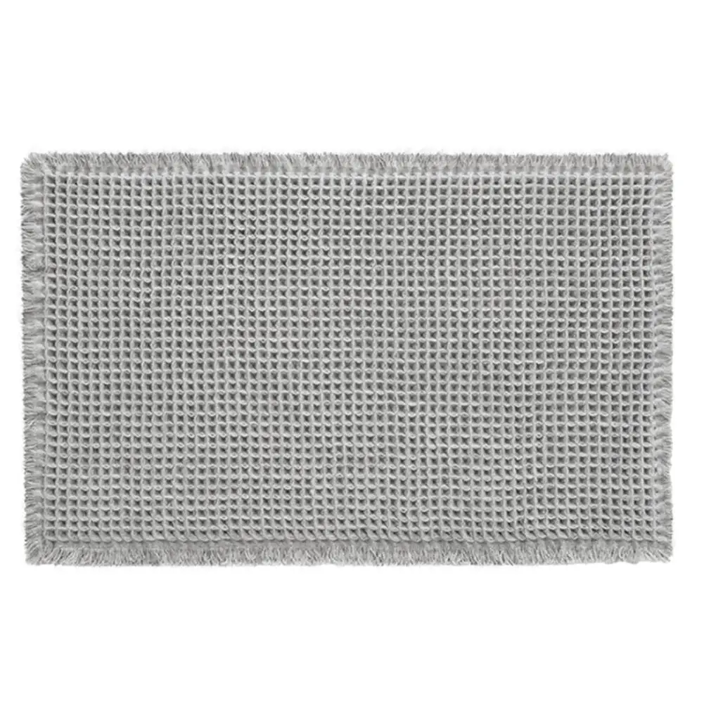 

1PC Home Ground Mat 43x61cm/61x92cm Non-slip Quick Drying Ground Pads Soft Bathroom Rug Washable With Tassels! Home Rug Decor