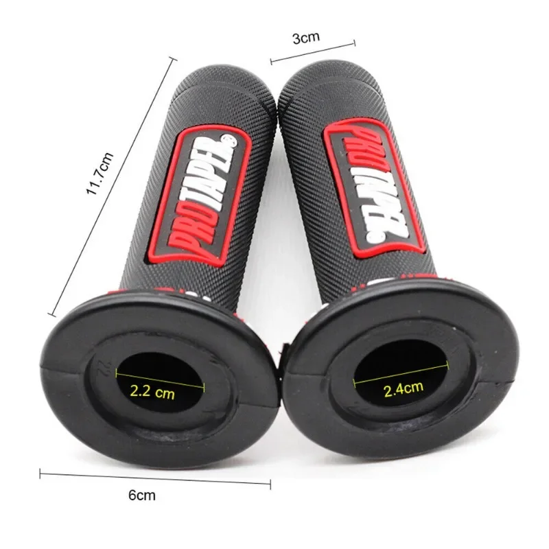 Universal 7/8" Motorcycle Pro Taper Rubber GEL Handlebars PROTAPER Knobs Hand Grips Handle Bar Dirt Pit Bike ATV Modified Parts image 5