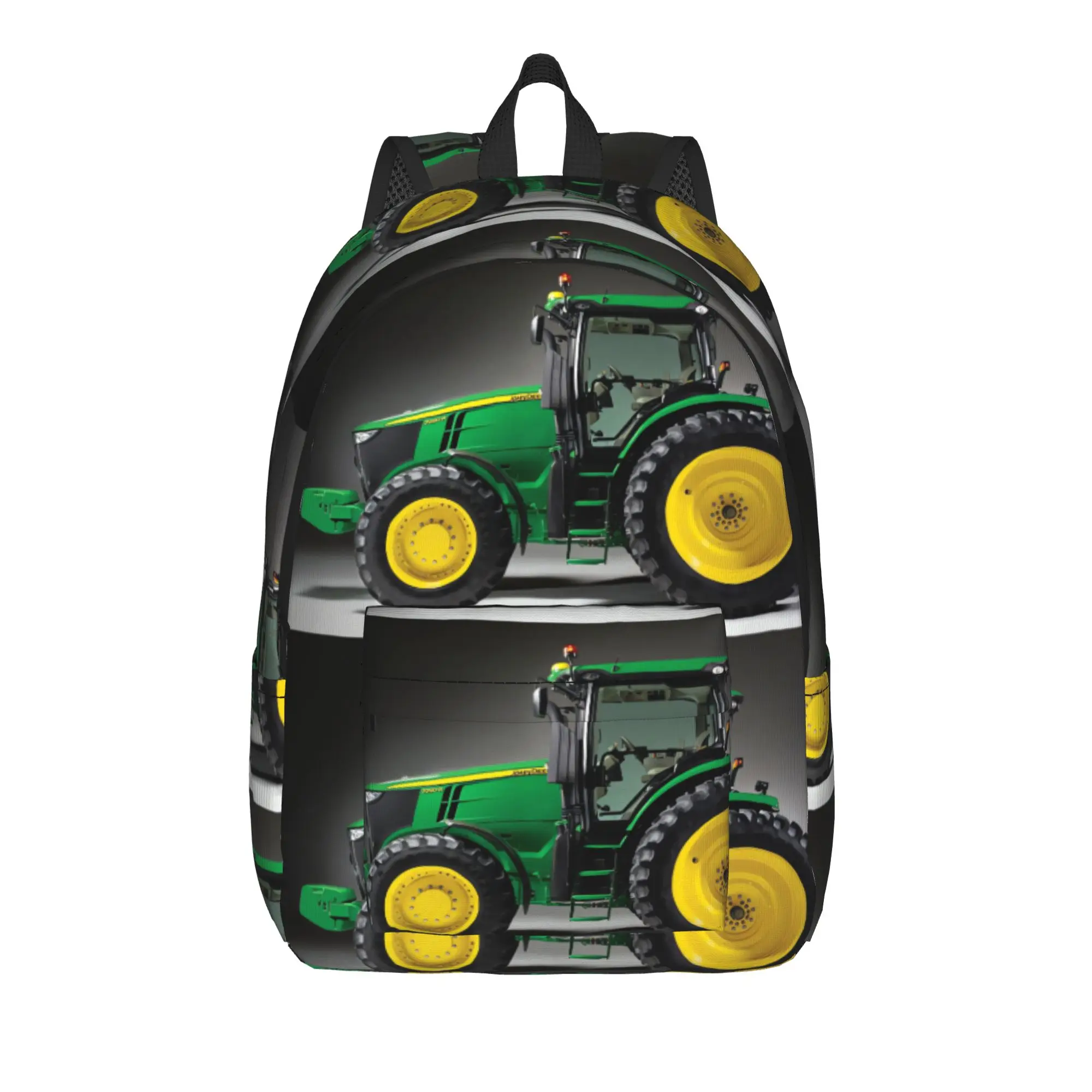 Tractors Farm Vehicles Backpack  Workout Backpacks Girl Stylish School Bags Designer Lightweight Rucksack