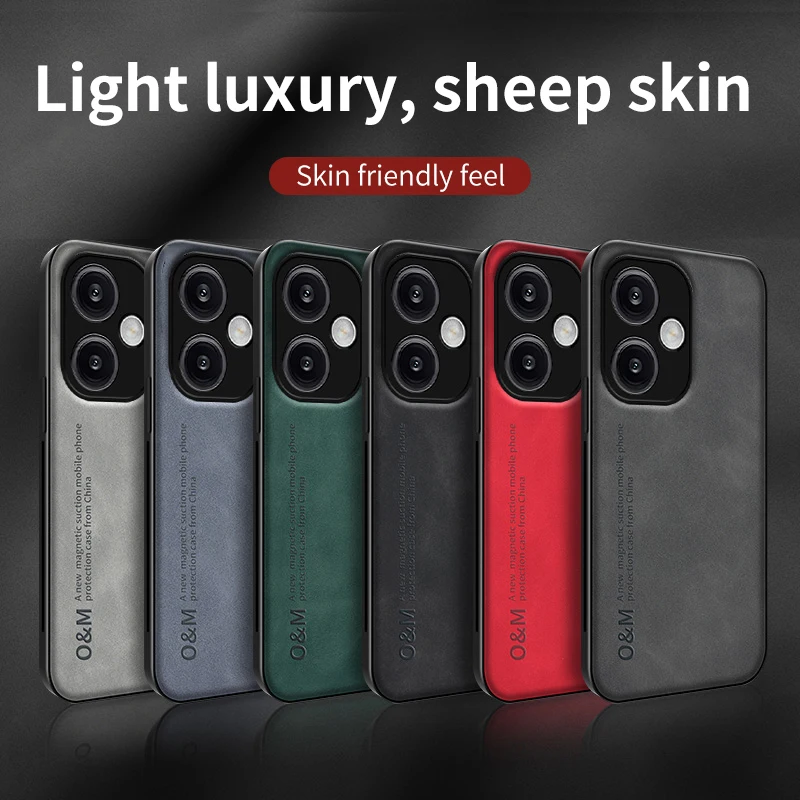 Funda de cuero mate a prueba de golpes para Xiaomi POCO F6 5G, Funda trasera suave para Xiaomi POCO F6 5G