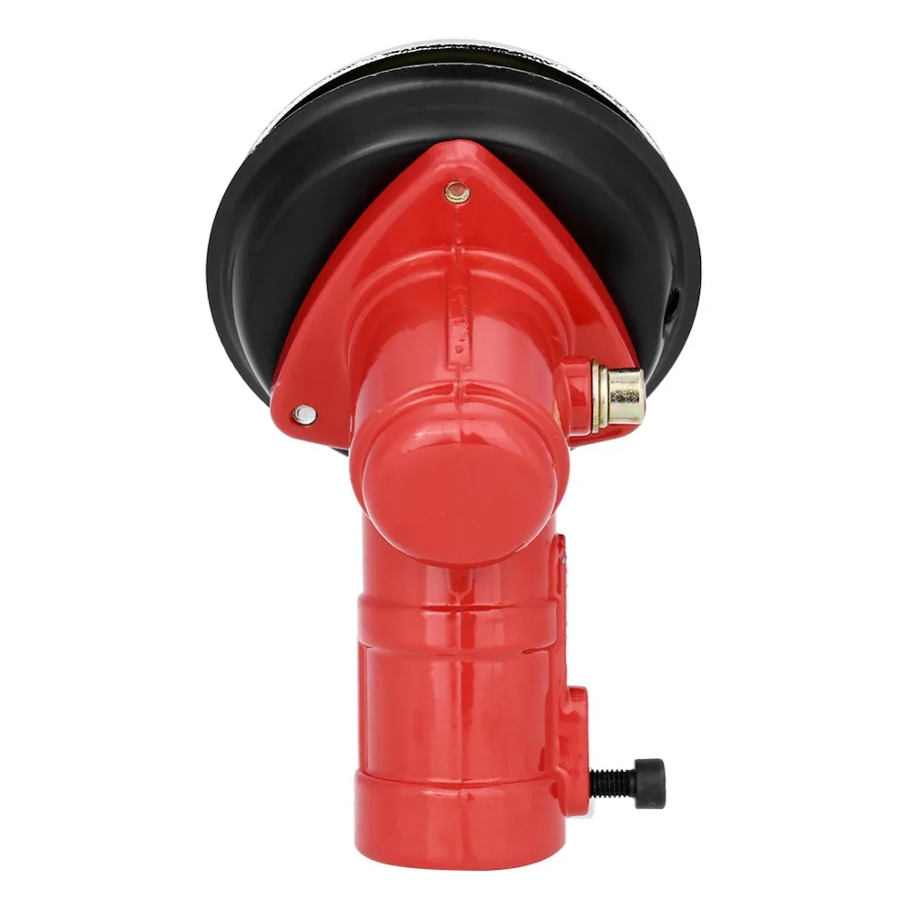 Durable Metal Brush Cutter Gear Head Universal Red Lawn Mower Gearbox 9 Teeth Compact Strimmer Gear Head